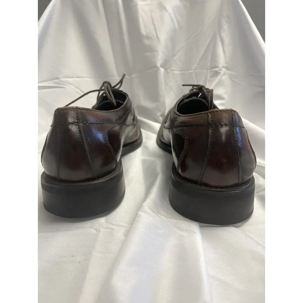 Cole Haan‎ Mens Brown Derby Dress Shoes 11 D Grandpa Dad Driving Casual